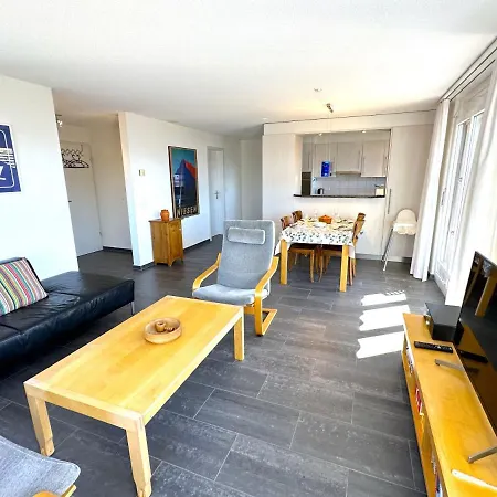 アパート Thun Alps Scenic Views And Concierge By Swisshut *