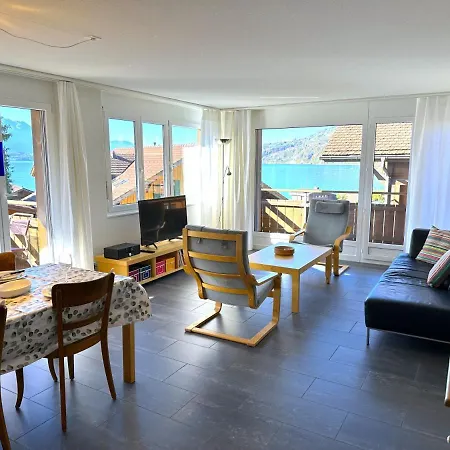 Apartman Thun Alps Scenic Views And Concierge By Swisshut Sigriswil
