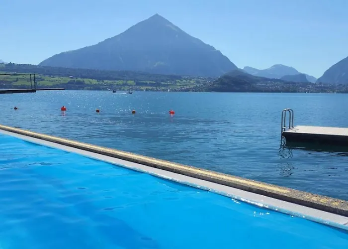 Thun Alps Scenic Views And Concierge By Swisshut * 斯格里维尔